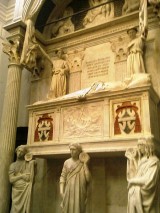Monumento funebre del Cardinale Brancaccio - particolare